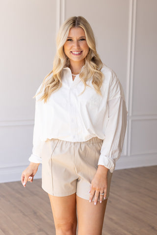 COTTON BUBBLE SHIRT ETA 04/15